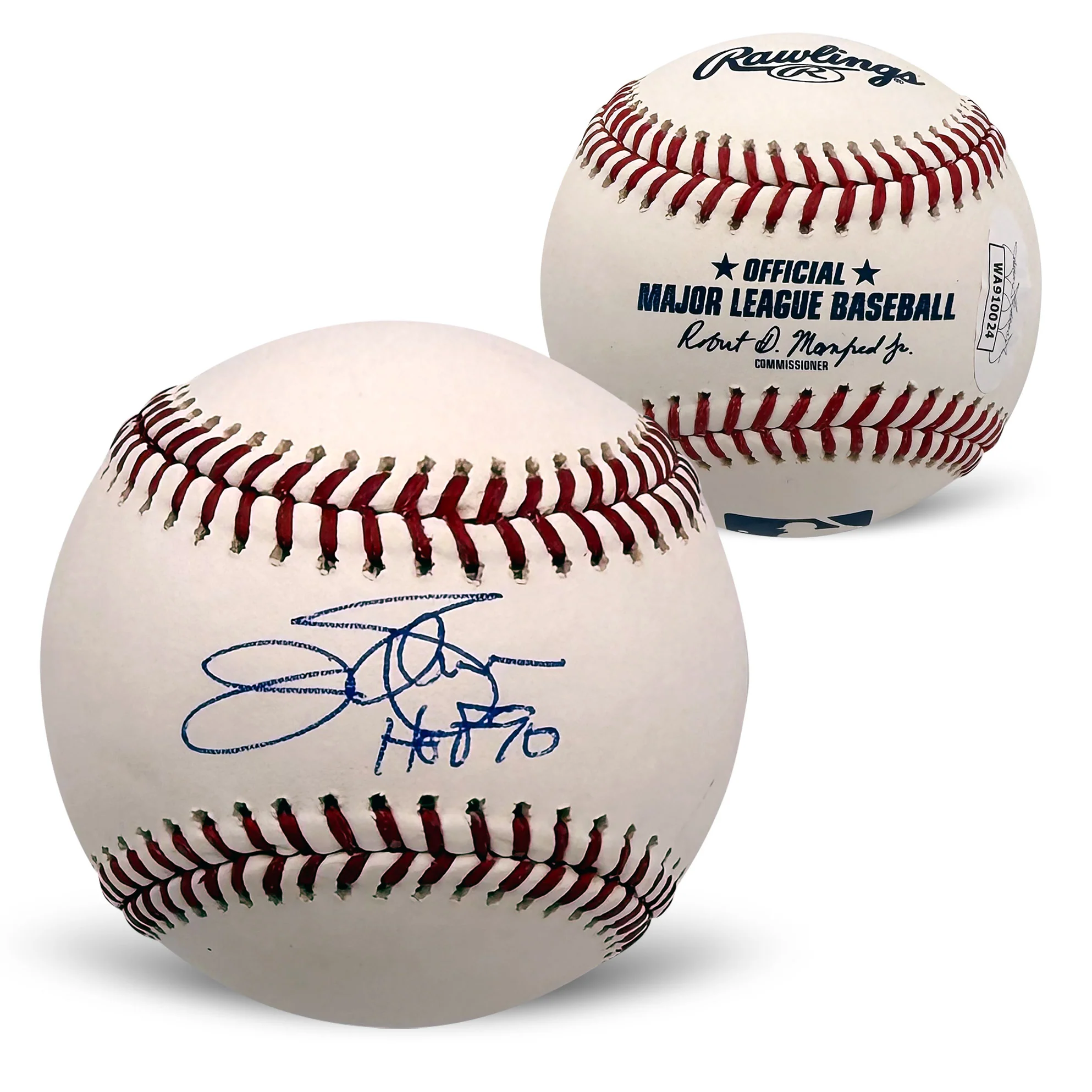 Jim Palmer Baltimore Orioles Autographed HOF 90 Baseball JSA