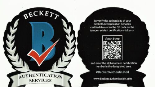 Ken Griffey Jr Autographed Hall of Fame Logo HOF Signed Baseball Beckett COA - Image 3