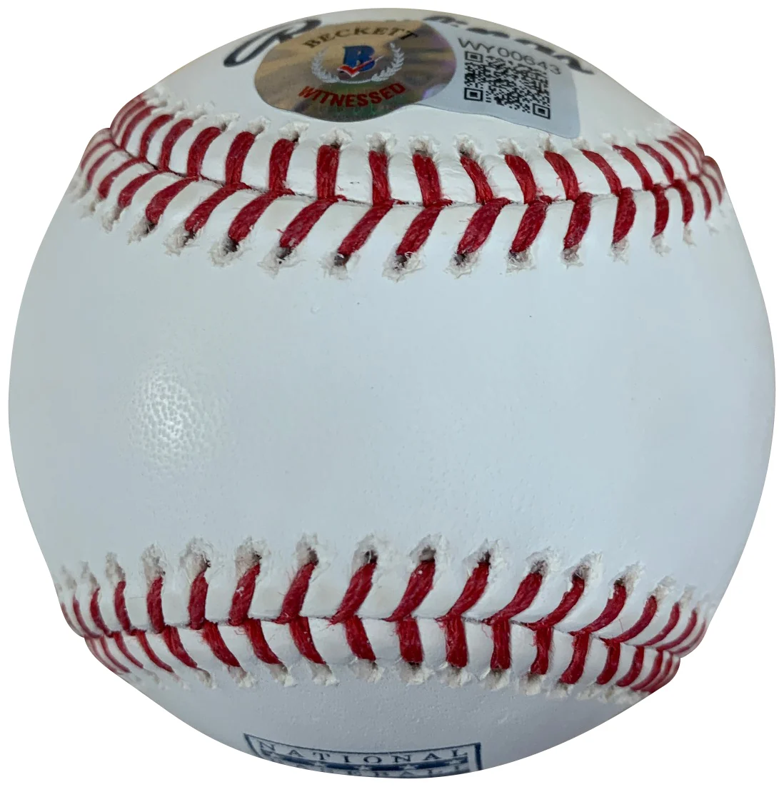 Ken Griffey Jr Autographed Hall of Fame Logo HOF Signed Baseball Beckett COA - Image 4